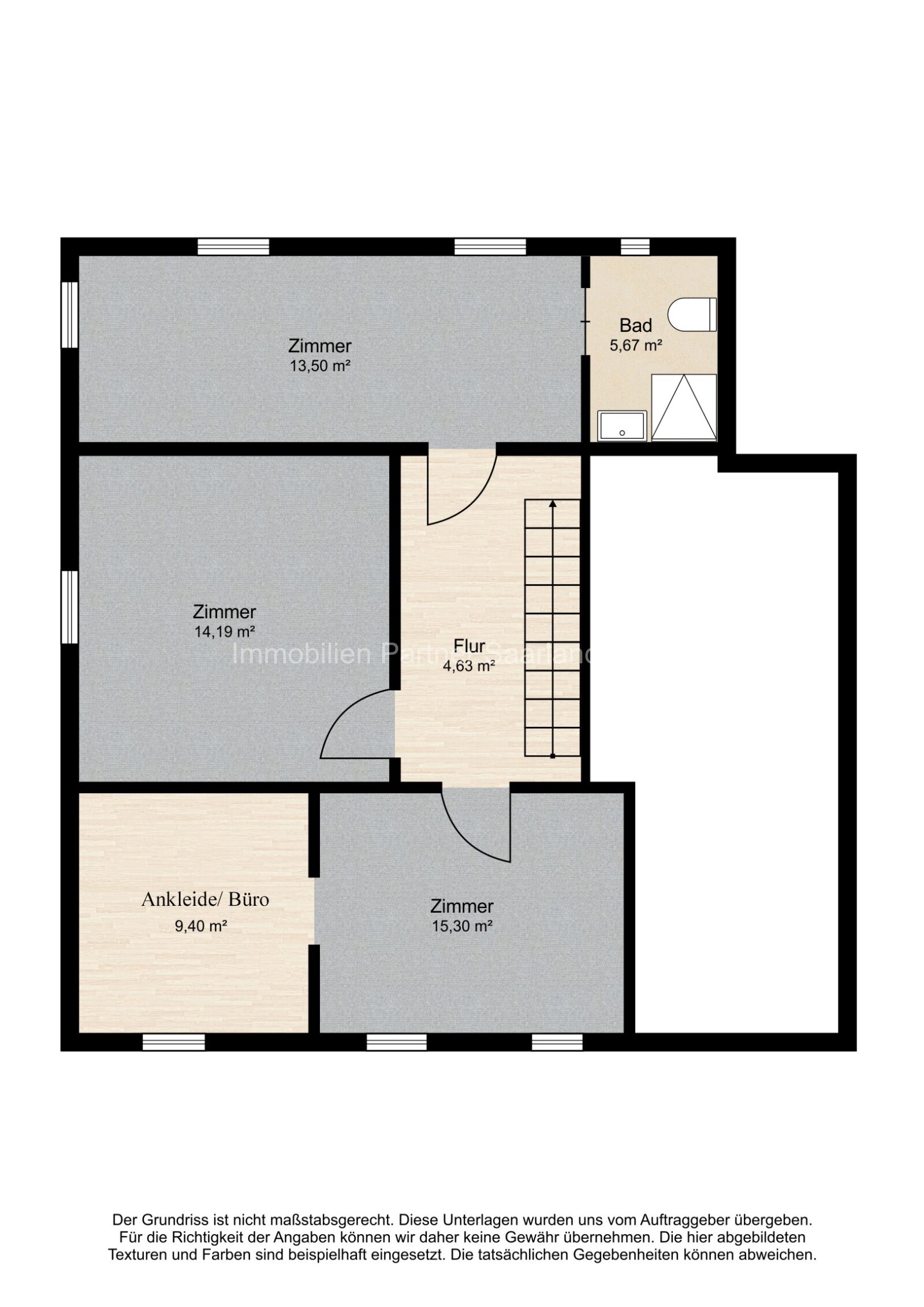 Freistehendes Einfamilienhaus