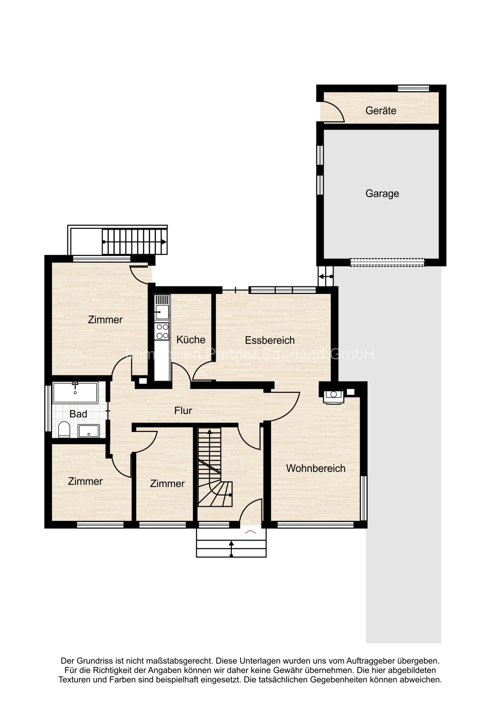 Freistehende Immobilie in beliebter Lage von Saarlouis