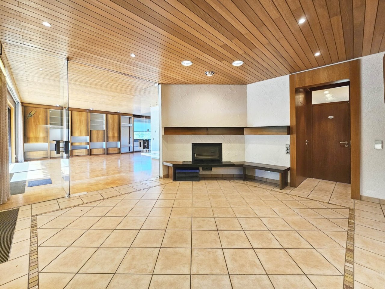 Kaminzimmer-Wohnbereich