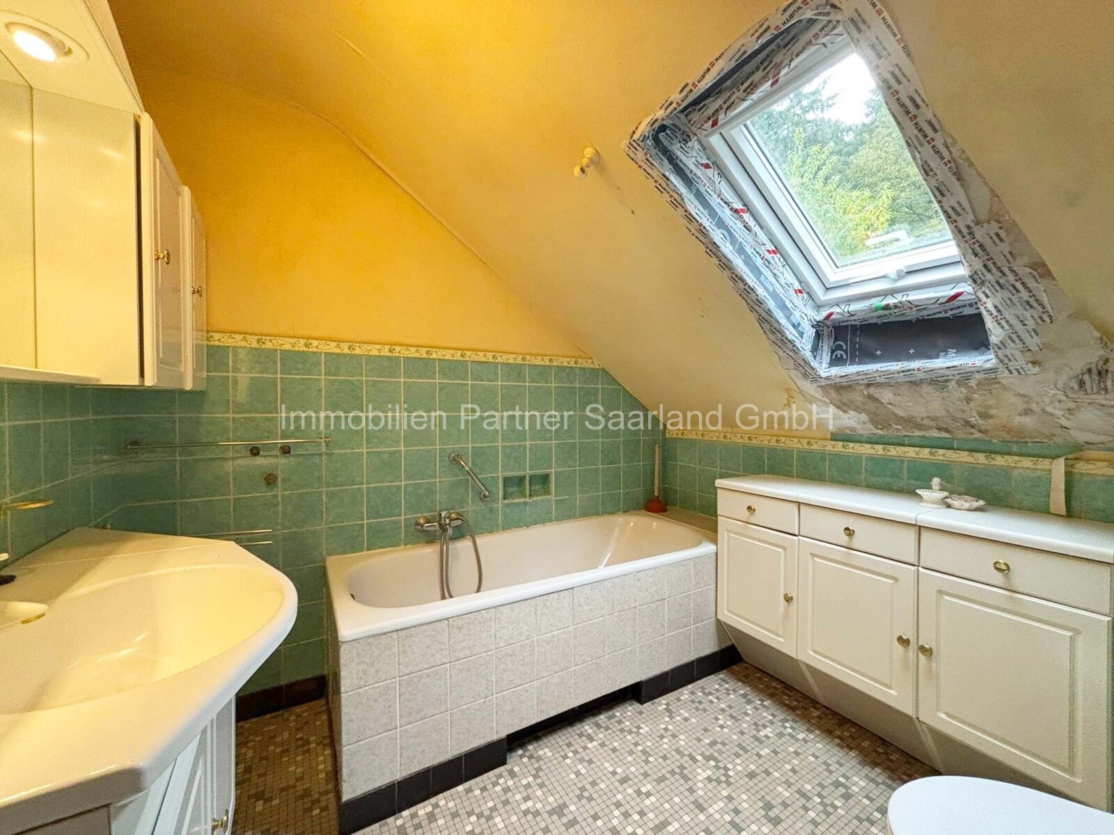 Badezimmer Dachgeschoss