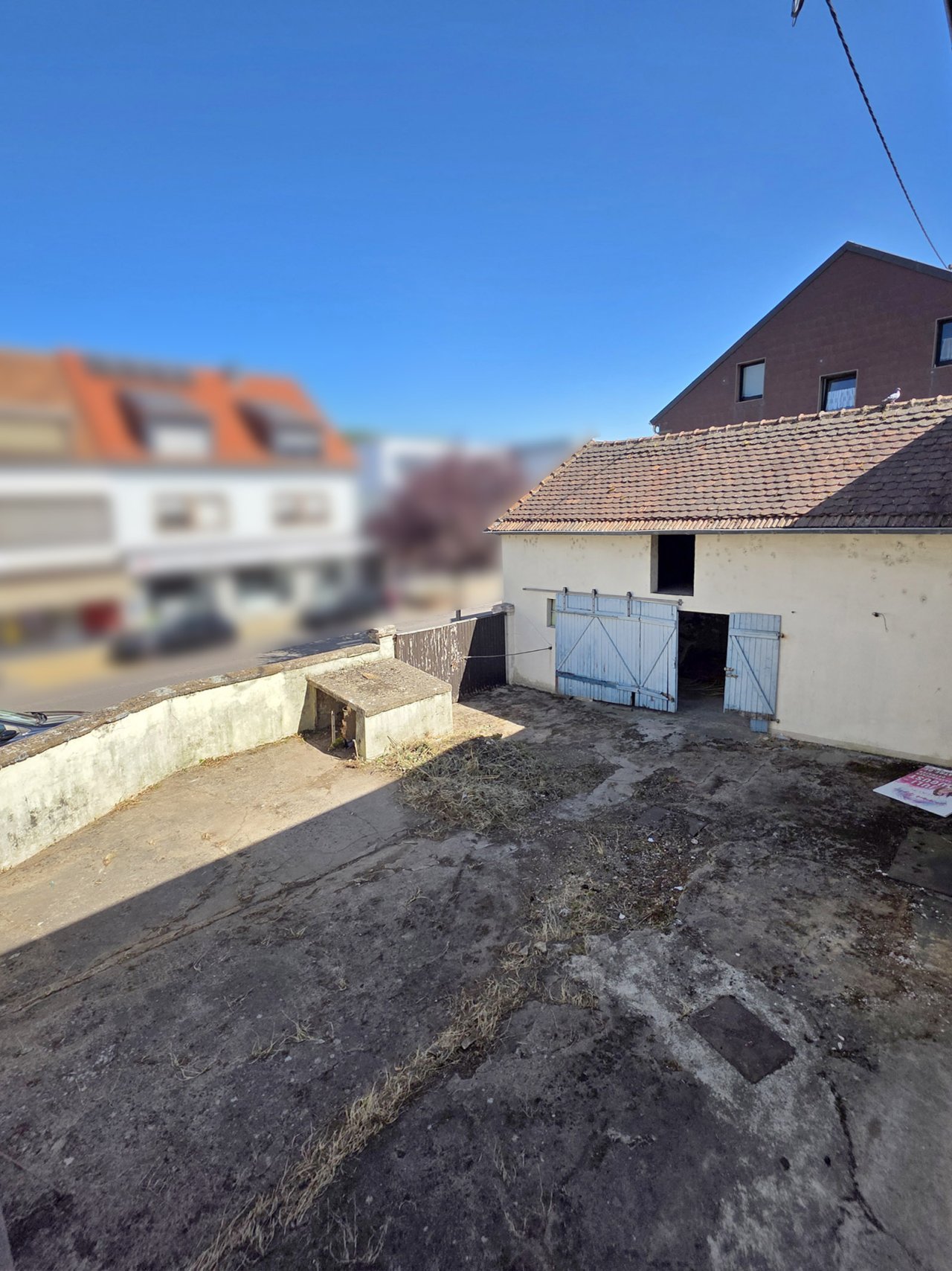 Blick in den Hof Blick in den Hof