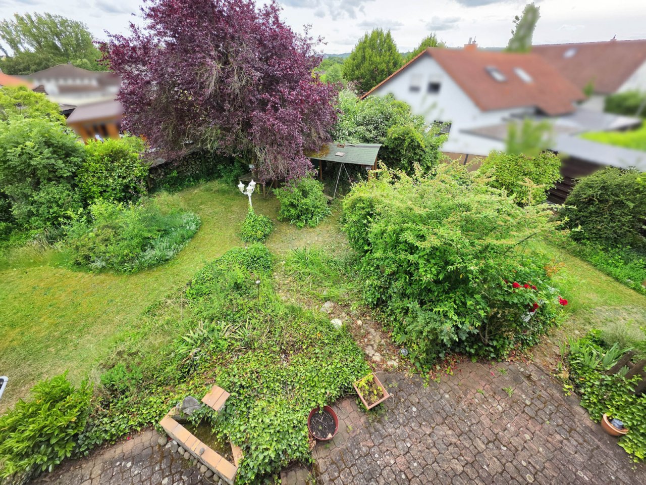 Blick vom Balkon Blick vom Balkon