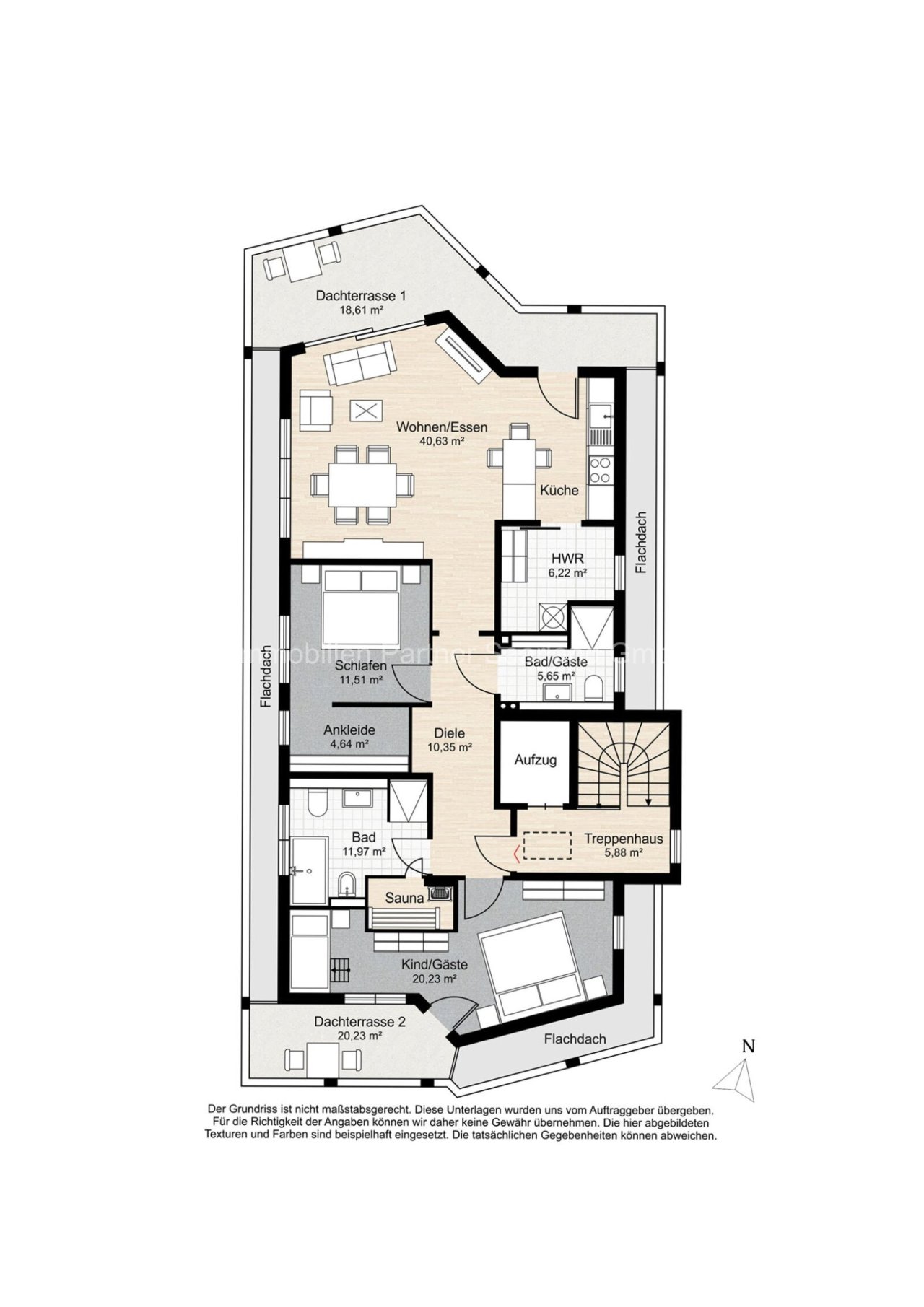 *verkauft* Exklusive Penthouse-Wohnung in Wallerfangen (1)