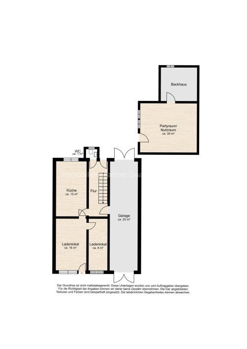 Renovierungsbedürftiges Reihenmittelhaus in VK (13) — Erdgeschoss