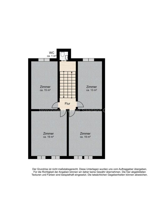 Renovierungsbedürftiges Reihenmittelhaus in VK (13) — Obergeschoss