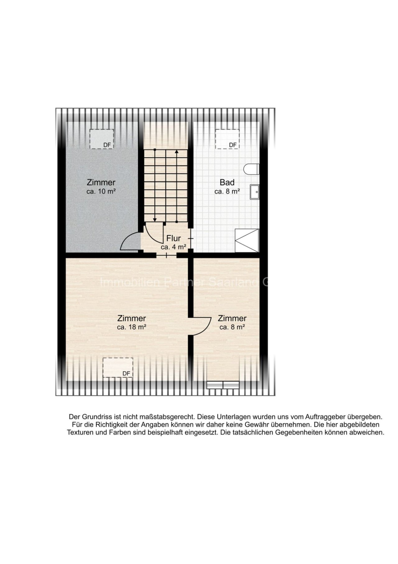 Renovierungsbedürftiges Reihenmittelhaus in VK (13) — Dachgeschoss